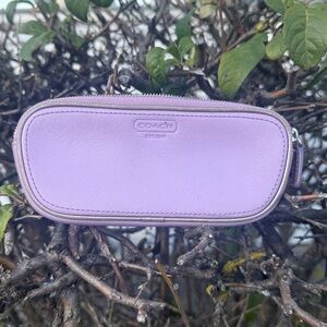 Coach eyeglass case